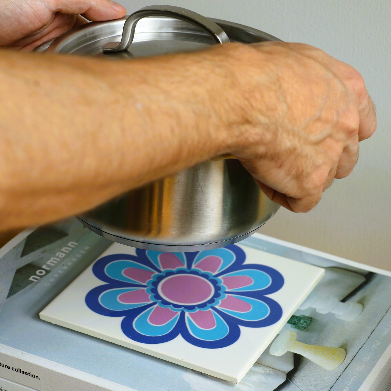 Sous-plat 70's (set de 2 pièces) – Image 2