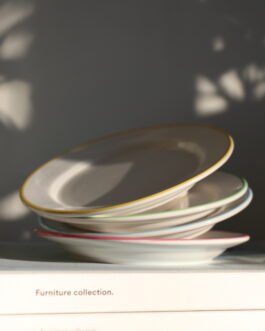 Set de 4 assiettes IKEA vintage